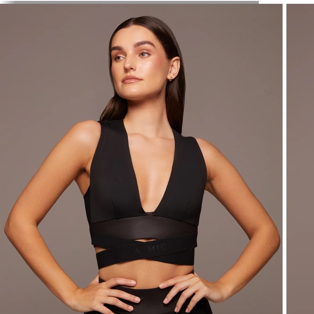 MICHI Longline HUSTLE bra NWT Medium